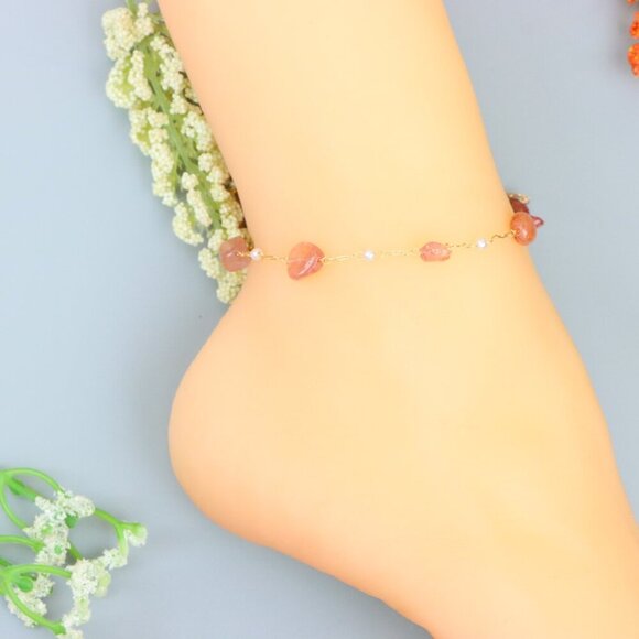 Handmade Anklet – A Stylish Choice for Women, Thoughtful Gift Idea, EVCH1235 - Picture 5 of 9